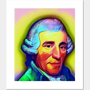 Joseph Haydn Colourful Portrait | Joseph Haydn Artwork 7 Posters and Art